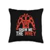 Show The Whey Protein Powder Throw Pillow