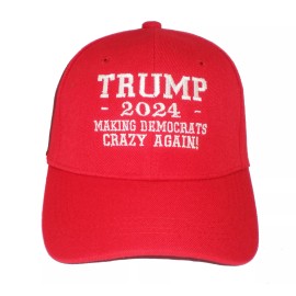 Unbranded Trump 2024 Making Democrats Crazy Again! Hat Cap Embroidered MAGA Make America