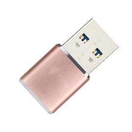 OSALADI Mini USB Reader Adapter Rose Gold Card Reader for High Speed Transfer Compatible with Micro Sdxc Durable Design No Driver Required