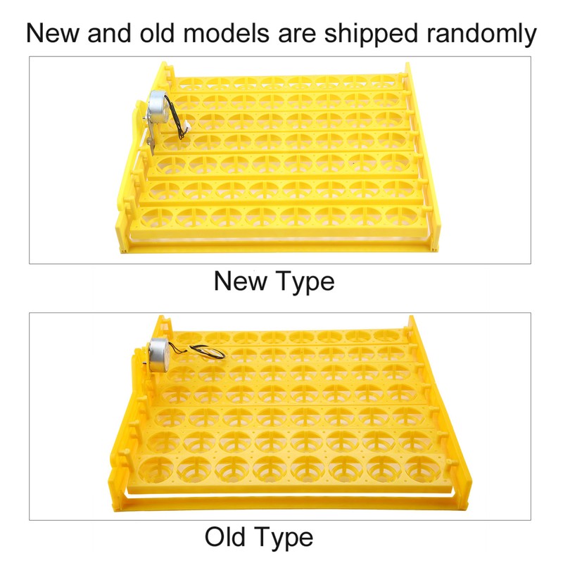 56 Eggs Mini Incubator Hatcher Automatic Egg Turning Tray Tool