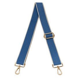 ZANQANO Correas de repuesto para bolso cruzado, ancho ajustable, estilo guitarra, Azul / Patchwork, Mediano