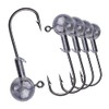 Goture Pack of 50 Fishing Hooks Jig Heads 1.5 g,