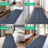 Griclner Area Rug 1FTX6FT Modern Graphite Rug Collection Craft with