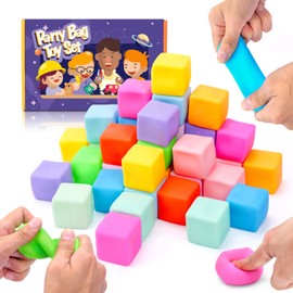 24 Squishy Stress Balls for Children