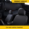 2 piezas Fundas protectoras para apoyacabezas de asiento de coche,
