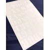 XIAXIN Waterproof PVC Alphabet Number Sticker Set Weatherproof Waterproof Roman