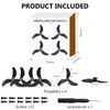 Bocguy Avata 2 Propellers, 4 Pieces Drone DJI Avatar Propeller