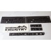 GM Auto Fender Matte Black High Country Rear Silverado Hood