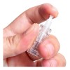 Dermaroller Barba Rodillo Dermafol 0.5mm Titanio Con Estuche
