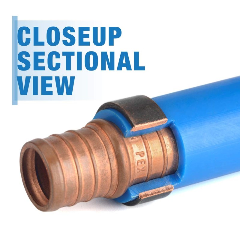 iCrimp Pex Crimping Tool, 1/2-inch & 3/4-inch Copper Ring Heavy