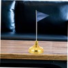 DOITOOL 2sets Mini Flag Holder Stands for Office Desk Compact