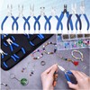 Shynek Jewelry Making Pliers Tools, 8pcs Micro Jewelry Pliers Set