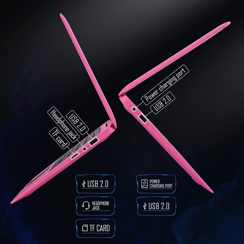 CHIBBS 10.1" Inch Kids Laptop Computer, Netbook Powered by Android