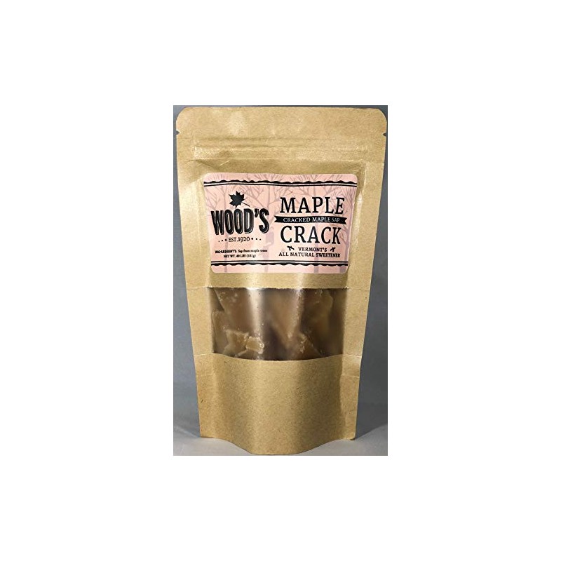 Wood’s Maple Crack – 100% Pure Vermont Maple Sugar Topping