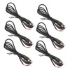 Gatuida 6pcs Male to Bare Wire Audio Video Cable Audio