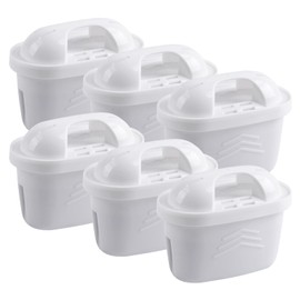 ICEPURE 1001122 Replacement for Brita Maxtra+/Maxtra/Mava Pitcher Water Filters，7 Stage Filteration System to Purify，Reduces Chlorine and Limescale, Pack of 6