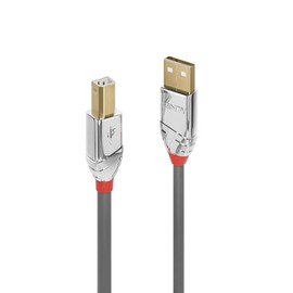 LINDY 1m CROMO LINE USB2.0 Type-A to Type-B Cable (Model Number: 36641)