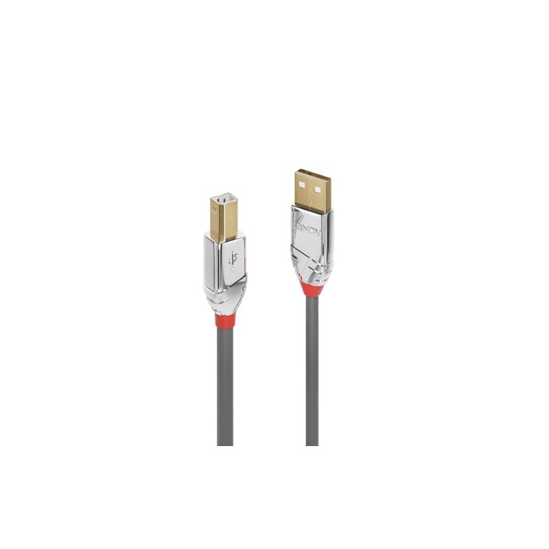 LINDY 1m CROMO LINE USB2.0 Type-A to Type-B Cable (Model