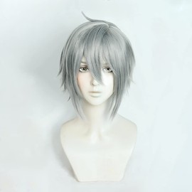 Heat Resistant Cosplay Wig, Second Castle, Owen Cosplay Wig, Party, Disguise + Bonus 3 Pieces, Exclusive Net, Hairpin and Memo Pad Included
