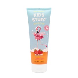 Kids Stuff Berry Mallow Kids Shampoo | Fruity Berry Scent & Playful Squeezy Tube Format | for Soft & Detangled Hair | with Nourishing Natural Marshmallow Extract | Dermatologically Tested | 250ml