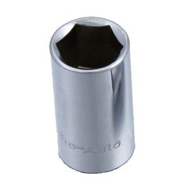 Pro-Auto 1/4"(6.35)DR. スタンダードソケット(インチ)6PT 1/2mm 0125016