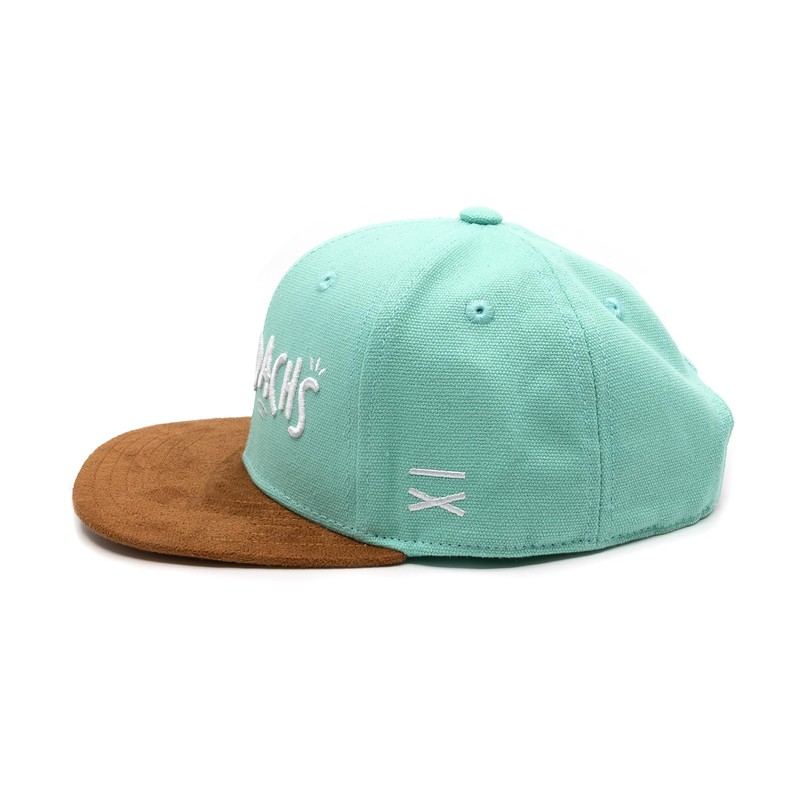 Hand und Feuer Snapback Cap Children's Naughty Badger, mint, XL