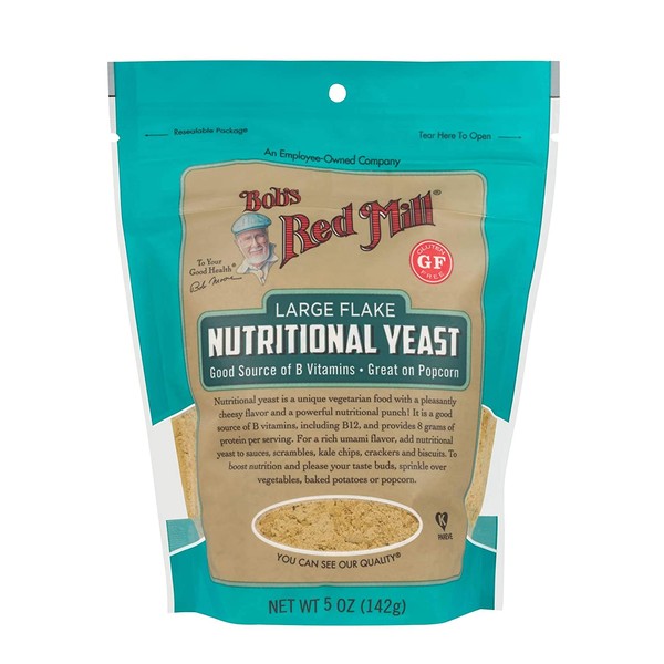 Bob%27s+Red+Mill+Gluten+Free+Large+Flake+Nutritional+Yeast%2c+Resealable+Stand+up+Bag%2c+5+OZ