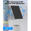 Ring Doorbell Solar Panel, Solar Panel for Ring Doorbell Compatible