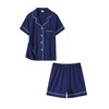 DIKFA Pajamas for Girls Child Button-Down Pjs 2 PCS Lounge
