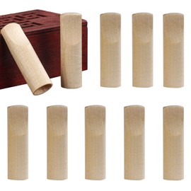 VOVCAMLS 10 Set Cigarillo Mouthpiece Holder Wood Tips for Cigarillos Wood Cigar Holder for Men and Women