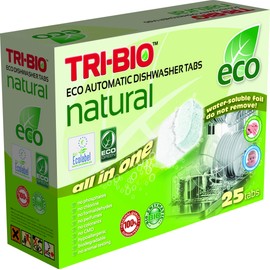 TRI-BIO Eco Natural Washing Up Tablets (25 Tabs)