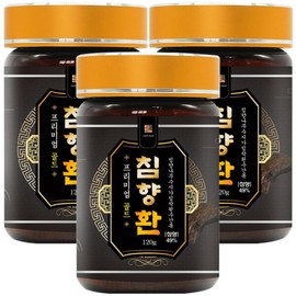 Premium Gold Agarwood Pills 120g (3 pieces) (360g) Small size pills that are easy to swallow / 프리미엄 골드 침향환 120g 3개 (360g) 목넘김이 좋은 작은사이즈 환