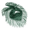 Silk cloth dirndl costume cloth green 75 x 75 cm