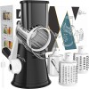 Cambom Rotary Cheese Grater Hand Crank Cheese Shredder for Fresh