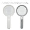 Magnifying Glass 5X 12X Handheld Magnifier with 18pcs LED for