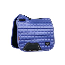 LeMieux Dressage Junior Loire Saddle Pad - English Saddle Pads for Horses - Equestrian Riding Equipment and Accessories (Bluebell - Junior)