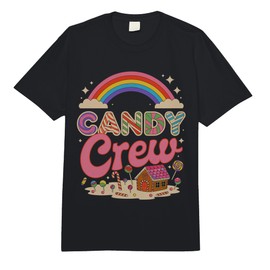 Candy Land Candy Crew Decorations Sweetie Candy Squad Party Comfort Colors Adult Heavyweight T-Shirt