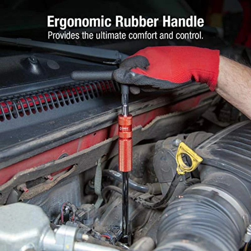 Sunex 9727 1/4-Inch and 3/8-Inch Drive Adjustable T-Handle Speed Wrench