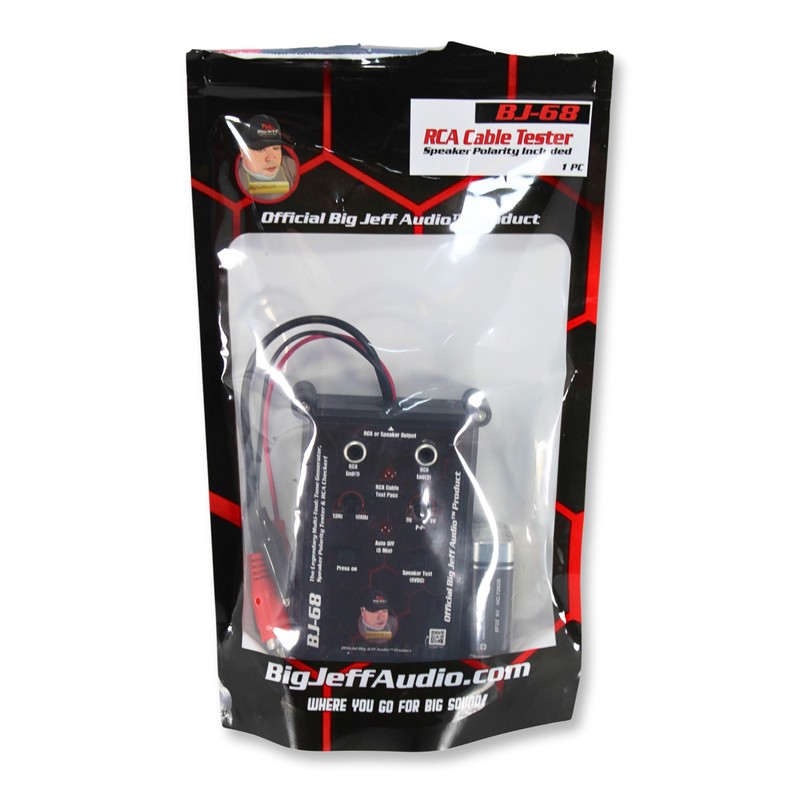 Handheld 9V Speaker Polarity Tester and Tone Generator/RCA Tester