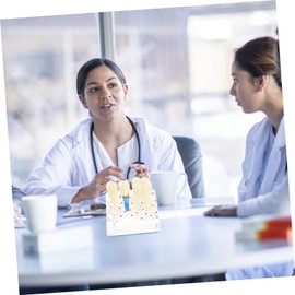 ULTECHNOVO 1pc Detachable Model for Teaching Oral Demonstration and Patient Communication Transparent Oral Anatomy Teaching Aid