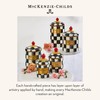 MACKENZIE-CHILDS Enamel Canister, Versatile Kitchen Storage Container for Flour and