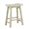 Boraam Sonoma Backless Saddle Counter Stool - Sawgrass Finish