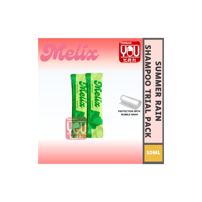 Melix [YOUPHARMACY] MELIX Shampoo & Conditioner Trial Pack (10ml x