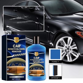 Homonth Car Scratch & Swirl Remover, Car Paint Scratches Scratches Repair Cleaning And Polishing Refurbishment Maintenance Kit