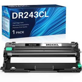 DR-243CL Drum Unit Compatible with Brother DR243CL DR243CLBK Drum for MFC-L3770CDW MFC-L3750CDW HL-L3230CDW HL-L3210CW DCP-L3550CDW MFC-L3730CDN MFC-L3710CW (DR-243CL 3CL drum drum black)