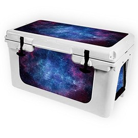 MightySkins (Cooler Not Included) Skin Compatible with RTIC 45 Cooler (2017 Model) - Nebula | Protective, Durable, and Unique Vinyl Decal wrap Cover | Easy to Apply | Made in The USA