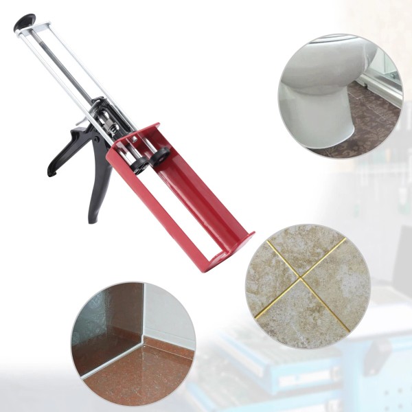 Unbranded Seam Caulking Manual Glue Gun 400 ML Industrial Double