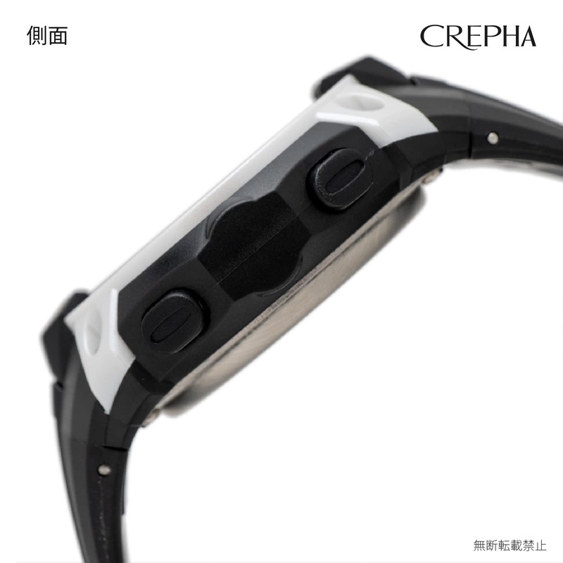 Clefer FDM7862 Wristwatch, Solar, Waterproof, Multifunctional, Digital Urethane Strap, Men's