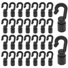 30 PCS Bungee Shock Cord End Hooks for 1/4 Inch,