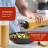MIGHTY STRONG 4 Pack Condiment Squeeze Bottles 24 Oz –Easy
